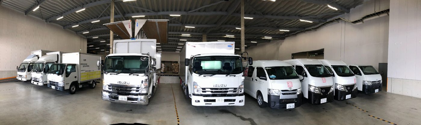 銘東 自社拠点間搬送(4t/10t 業務用車両)